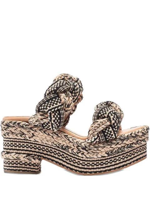 antolina 75mm braided platform sandals Neutrals ANTOLIALSBEI3911