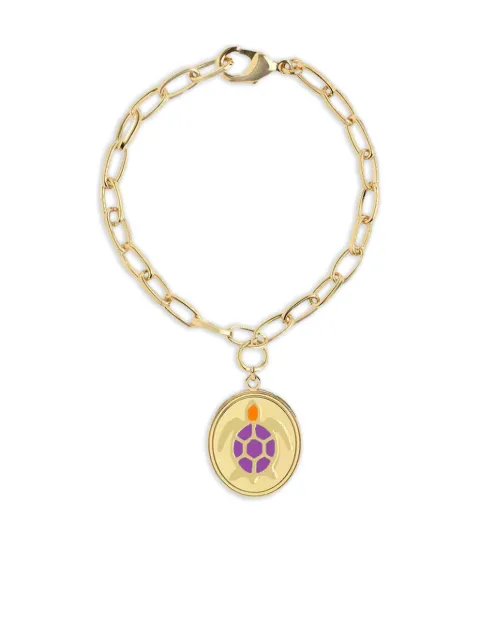 Wilhelmina Garcia Turtle chain bracelet Gold WILHELLETGOL6184