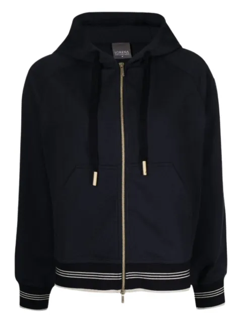 Lorena Antoniazzi zip-up hoodie Blue FE079999