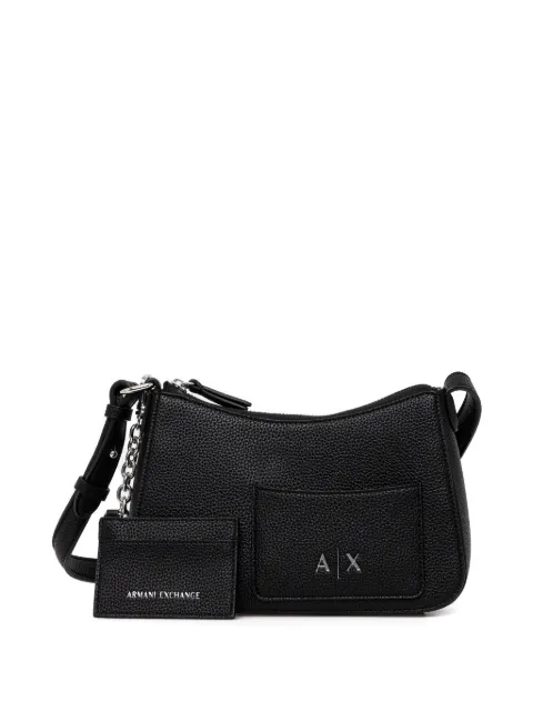 Armani Exchange zip-up cross body bag Black XW001571