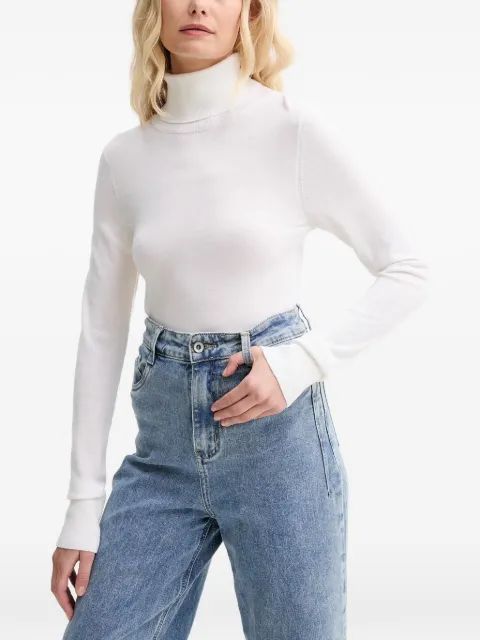 AERON roll-neck long-sleeve sweater White CRTO545528