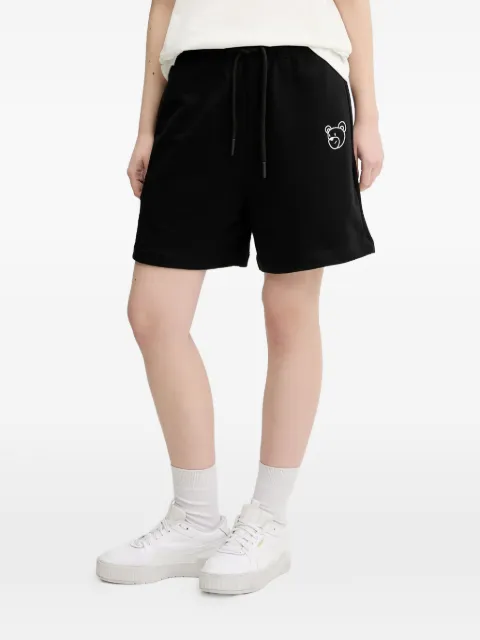 INBETWEENERS drawstring embroidered shorts Black S5TWUABE027