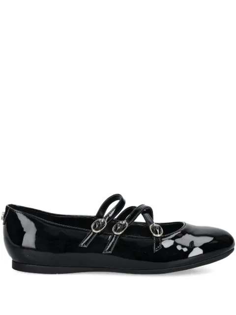 GUESS USA buckle-fastening ballet flats Black FLTKALPAF02