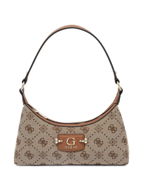 GUESS USA Neda logo-plaque shoulder bag Neutrals HWJP9654170