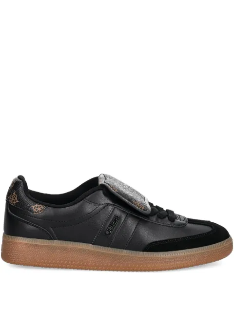 GUESS USA Oleeza logo-print sneakers Black FLTOLEELE12