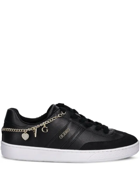 GUESS USA logo charm-detail sneakers Black FLTNAOLEA12