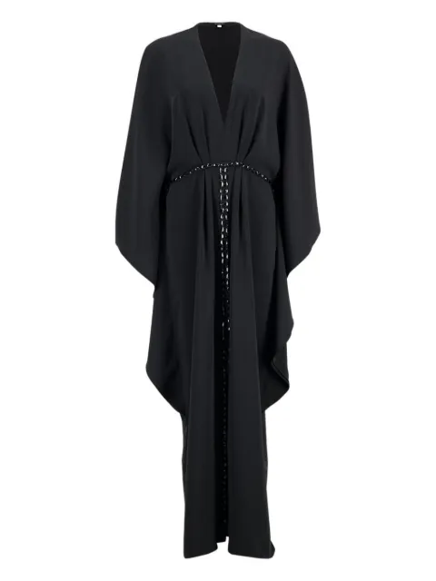 Johanna Ortiz bead-embellished maxi dress Black PT03207