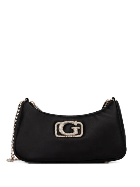 GUESS USA logo chain tote bag Black HWEG9670730