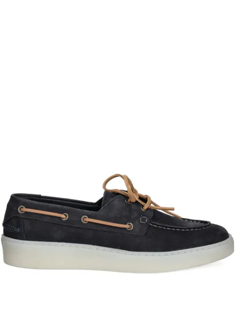 GUESS USA lace-up boat shoes Blue FMTROBLEA14