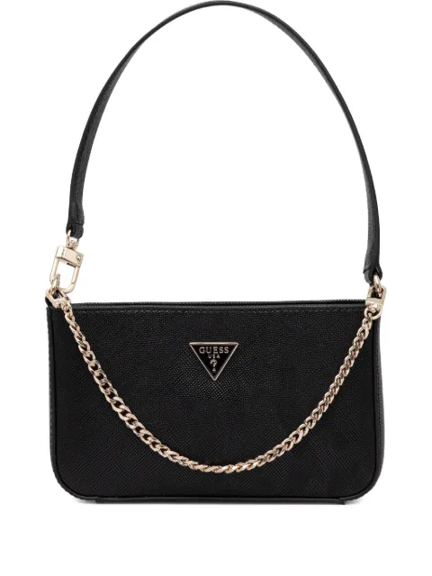 GUESS USA Noelle chain-detail shoulder bag Black HWZG9672720