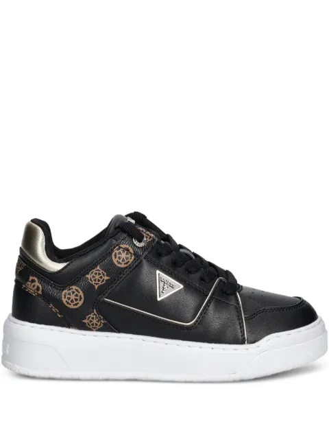 GUESS USA logo-print sneakers Black FLTDELFAL12