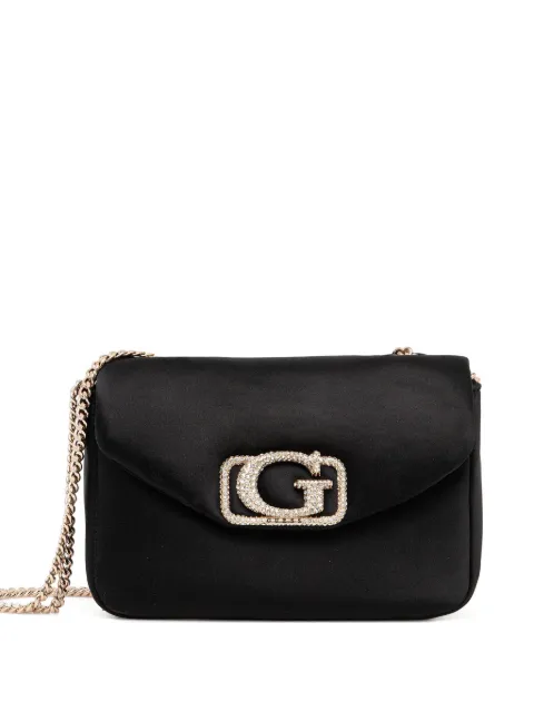 GUESS USA mini Prue logo-embellished shoulder bag Black HWEG9670780