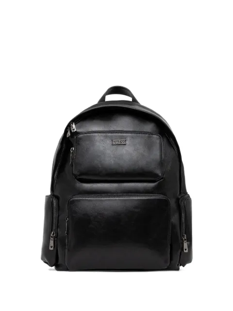 GUESS USA zip-pocket backpack Black HMBOCAP5342