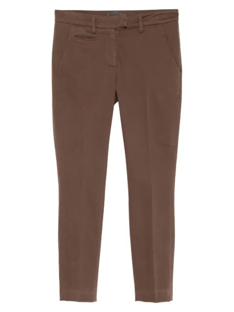 DONDUP pocket-detail trousers Brown DP066GSE043