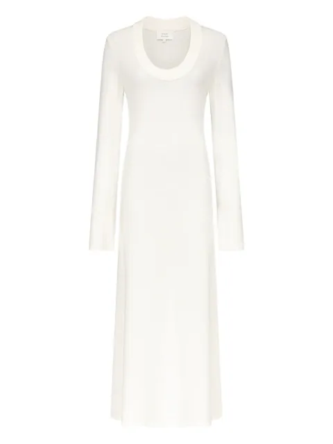 LouLou de Saison Ari midi dress Neutrals ARI