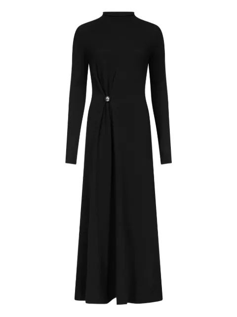 LouLou de Saison Lucero maxi dress Black LUCERO
