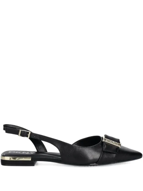 DKNY buckle sling back ballet flats Black K3590639
