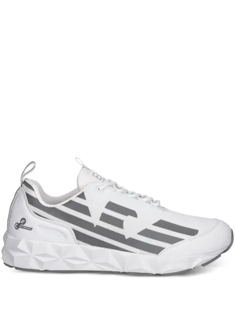 Ea7 Emporio Armani logo-detail lace-up sneakers White X8X217XK433