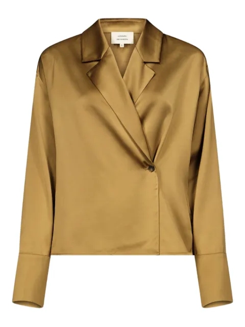 LouLou de Saison Persia satin blouse Yellow PERSIA