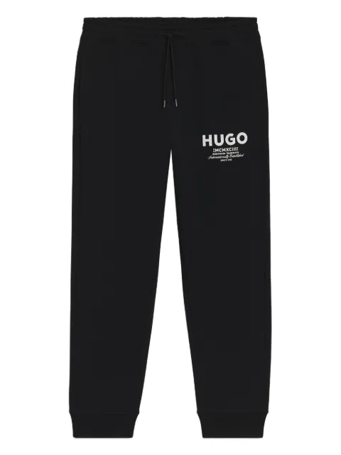 HUGO logo-print track pants Black 50510734