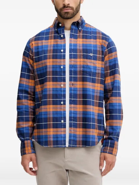 Gant checked Oxford shirt Blue 3250147