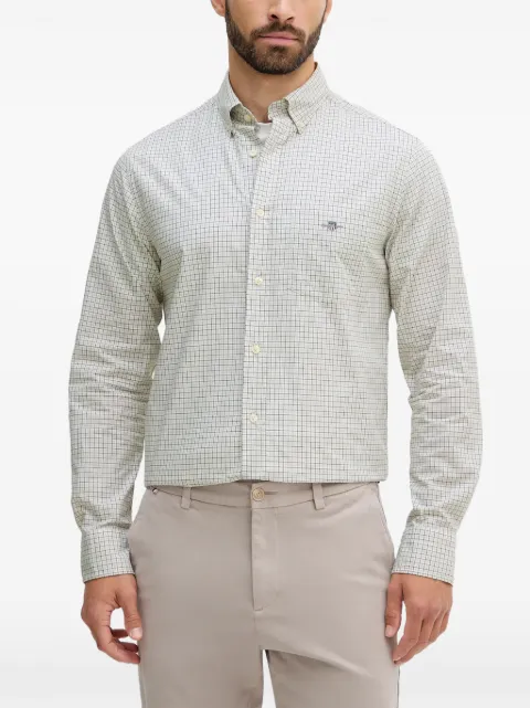 Gant checked Oxford shirt Neutrals 3250149