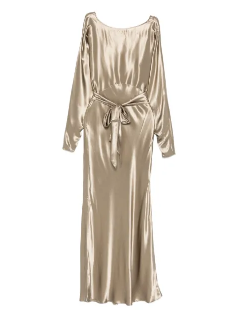 THE ANDAMANE Zizi midi dress Neutrals T180139ATNV127