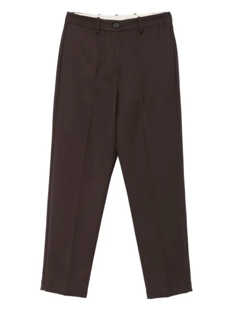 Alysi pleated wool trousers Brown 165180