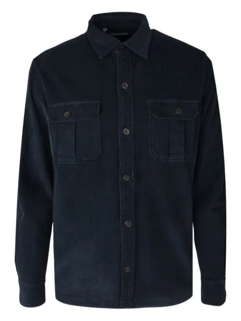 Boglioli corduroy pocket shirt jacket Blue 60600QFA0750