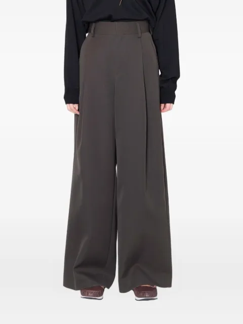 Kolor pleated plazzo pants Grey 25WCLP07121