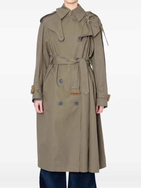 Kolor belted trench coat Neutrals 25WCLC01110