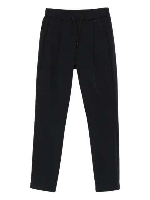 Herno pleated drawstring trousers Black PT000150D12773S