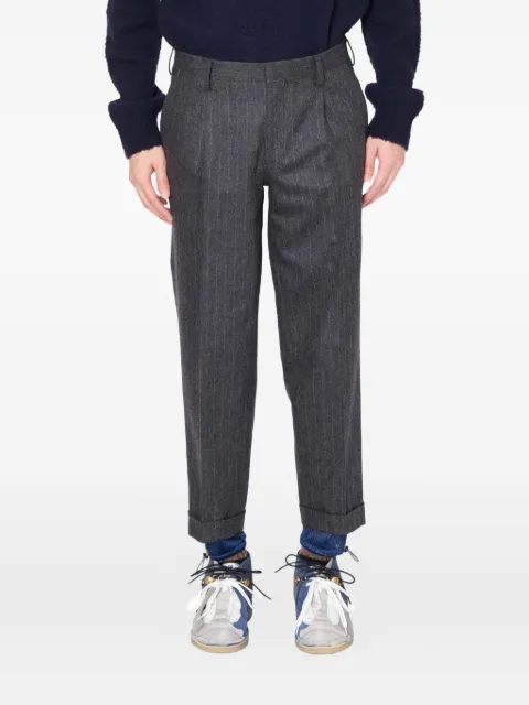 Kolor pinstripe wool trousers Grey 25WCMP13120