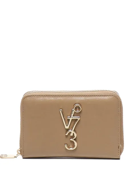 V°73 zip-around logo wallet Brown 73PS9D3214LOUISETAUPE