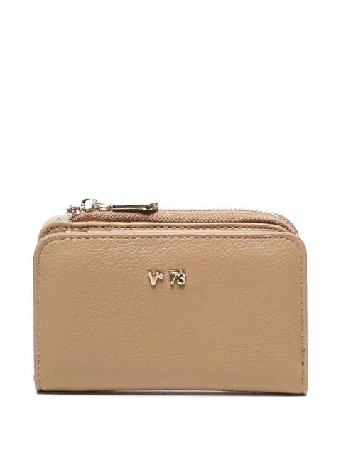 V°73 zip-closure logo wallet Neutrals 73PS9D1251KEIRABEIGE