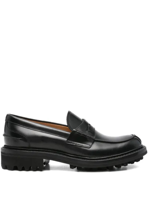 Church's penny-strap leather loafers Black DD01059SNF0AAB