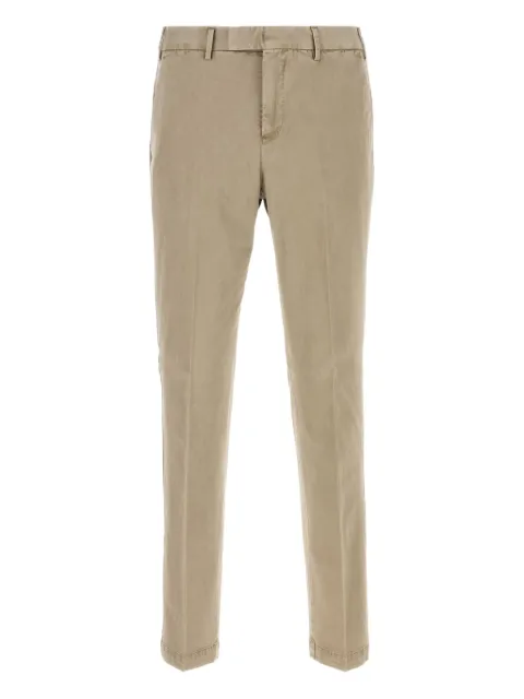 PT Torino cotton-blend trousers Neutrals COALMAZ00CL1TU99