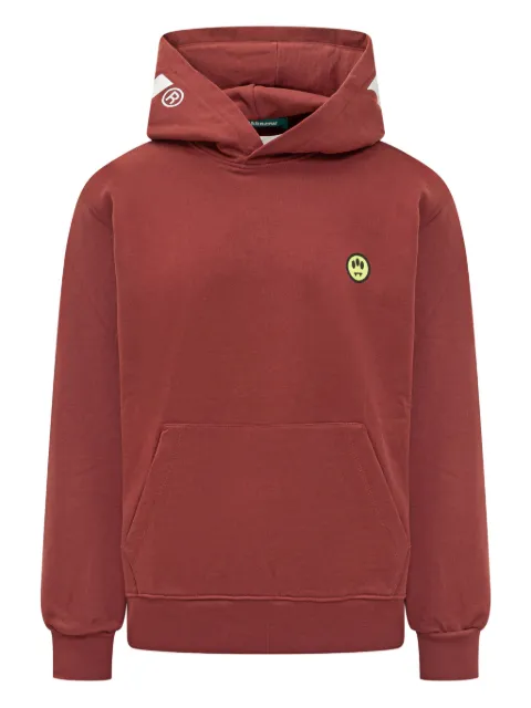 BARROW reverse-logo hoodie Red F5BWUAHS058