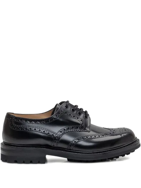 Church's leather wingtip lace-up shoes Black EEC301FG00000FITG9XV