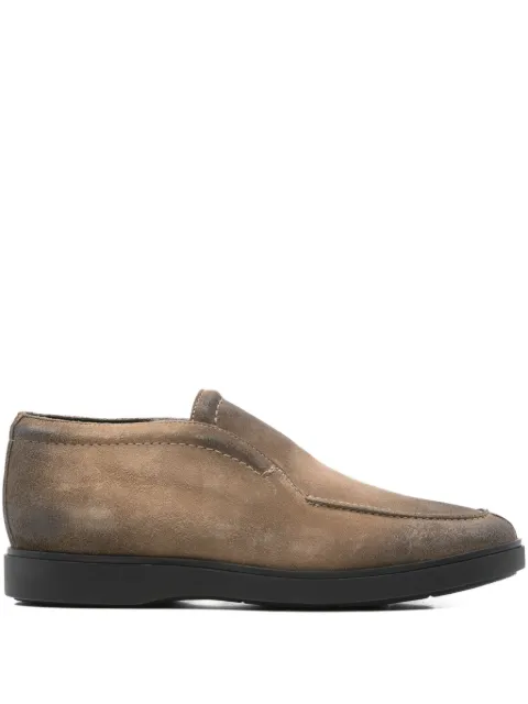 Tagliatore suede loafers Neutrals STOKEAIORI25OT25I224