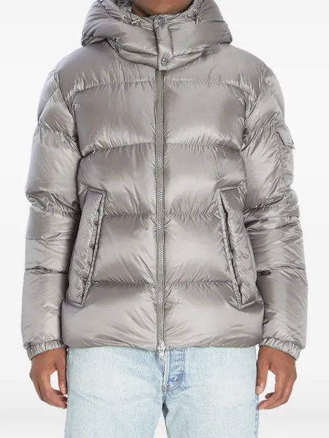 Moncler Couyere hooded puffer jacket Grey K20911A00158597XQ
