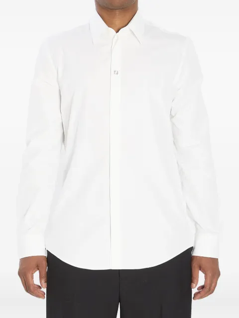 FENDI collar cotton shirt White FS0585AVDL