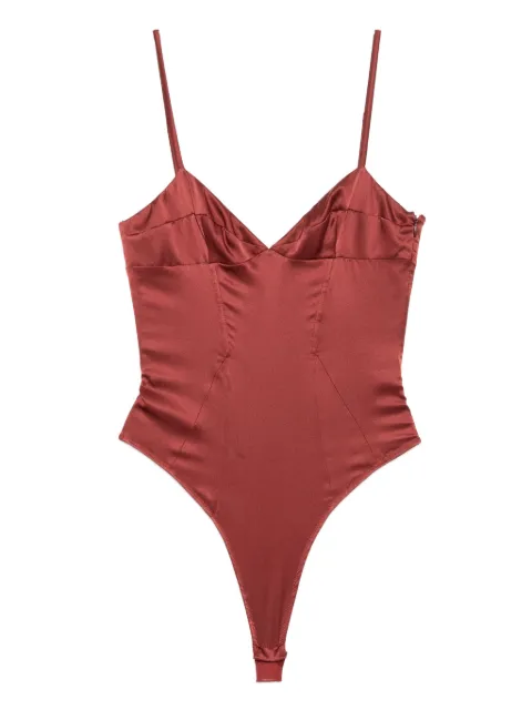 Kiki de Montparnasse Tous Les Jours bodysuit Red TOUSLESJOURSBODYSUIT