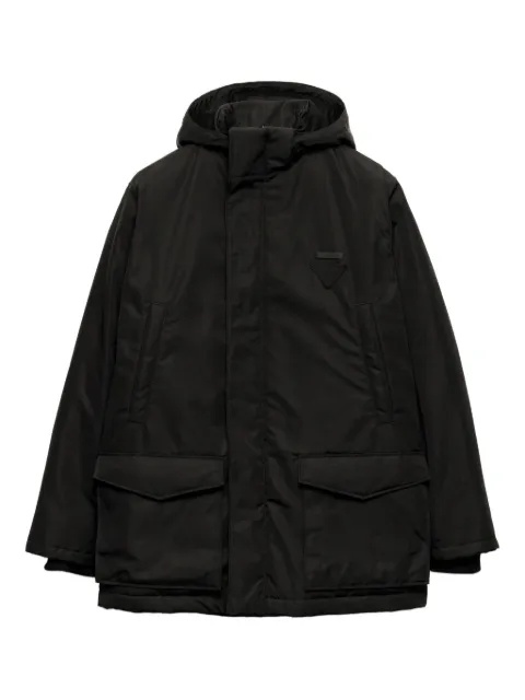 Prada medium-weight technical down jacket Black SGC94114TJF0002SOOO