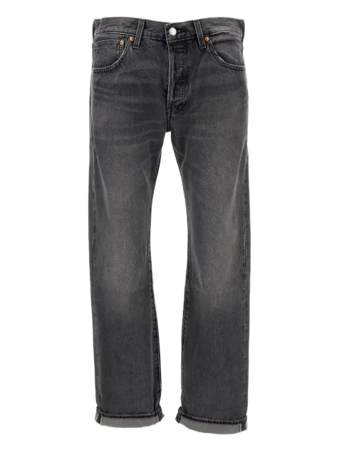 Levi's 501 Selvedge fice-pocket cotton jeans Grey 5013658