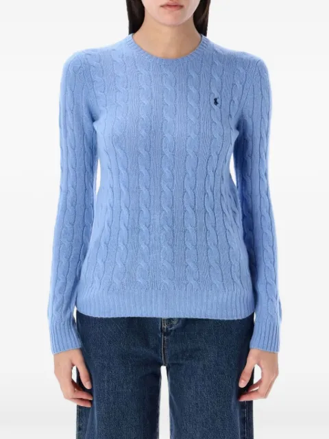 Polo Ralph Lauren cable-knit crew neck sweater Blue 211971865004