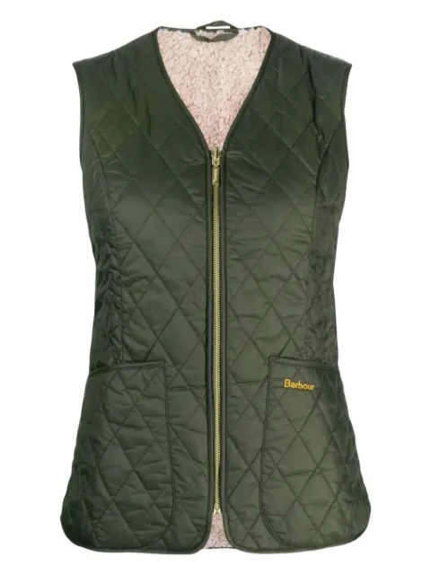 Barbour quilted side-pocket gilet Green LLI0013