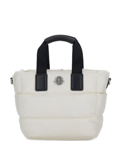 Moncler Caradoc padded top-handle shoulder bag Neutrals L209B5D00009M6275
