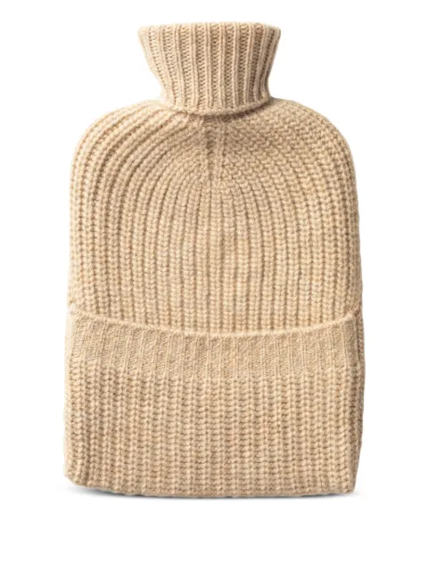 Johnstons of Elgin ribbed-knit hot water cover Neutrals PA000062HB025442