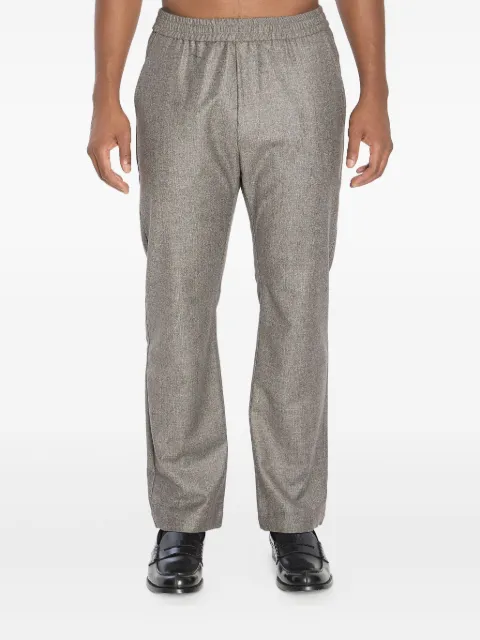 Barena Tosador Bita elasticated-waistband wool trousers Grey PAU52590501
